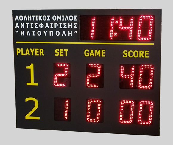 Табло за отчитане на резултати - Score Board-Teniss