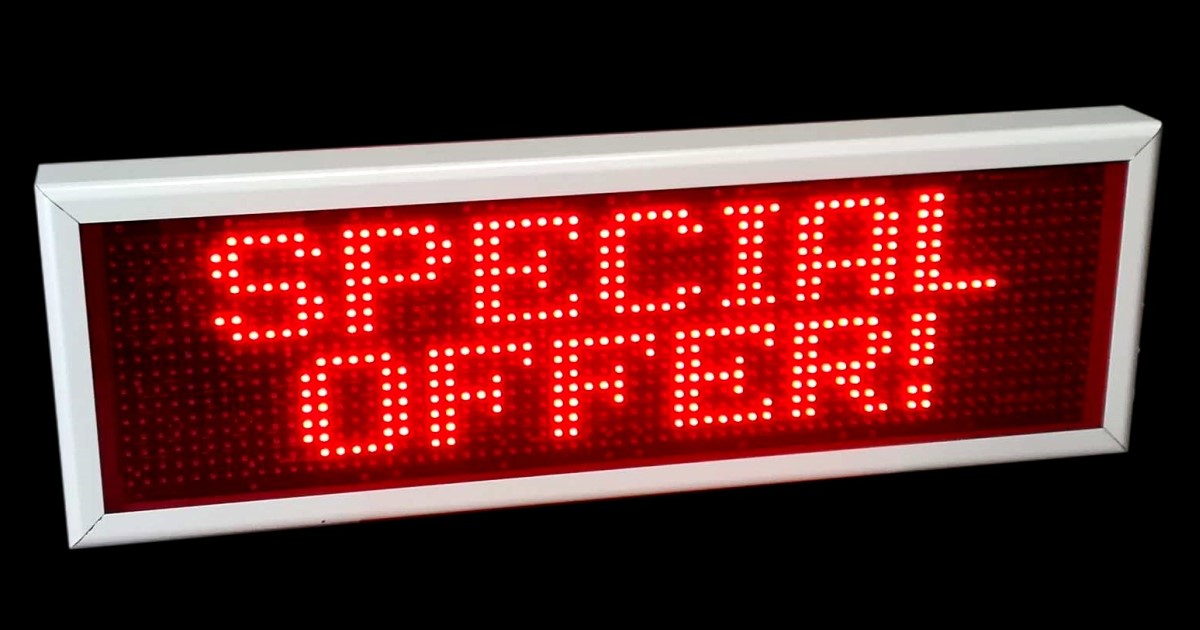 Offer LED Electronic Sign with 3 Years Warranty