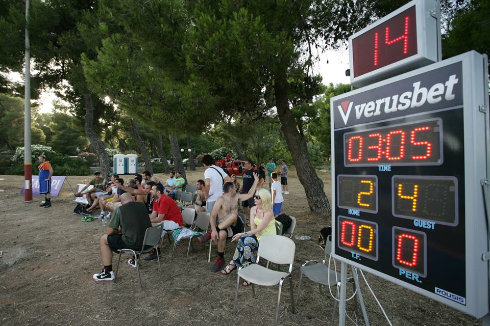 Scoreboard για το 3on3 τουρνουά Basket