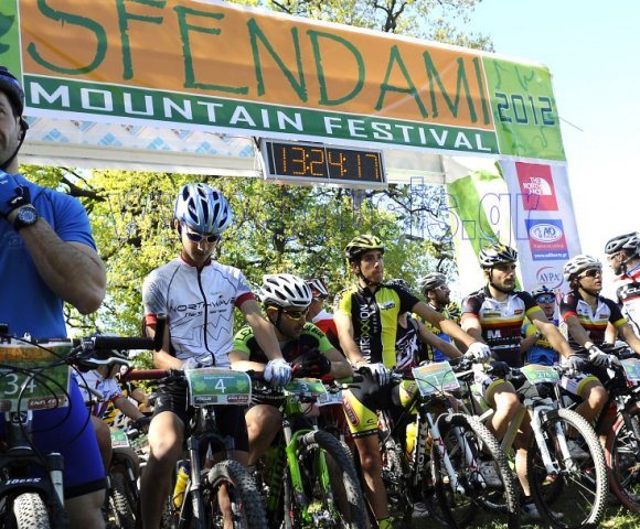 LED timer 6 digits at Sfendami Mountain Festival 1012.http://sfendami.com