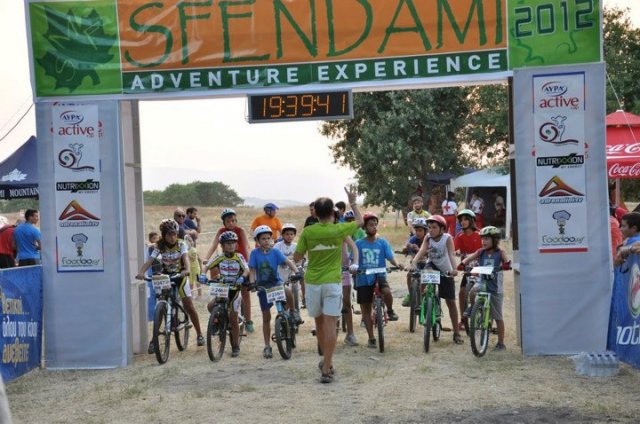 LED Timer - Clock at the finish line of cycling races