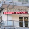 Ηλεκτρονική επιγραφή Full matrix εξωτερικού χώρου στο Hobby travel στην Βασσιλίσης όλγας - θεσσαλονίκη.