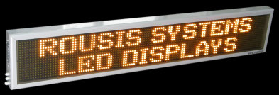 outdoor led sign 2 lines