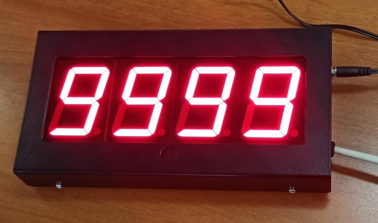 Counter 7 segment Display industrial type 57mm digits