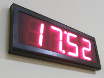 Ρολόι-Χρονόμετρο LED Εσωτερικού χώρου