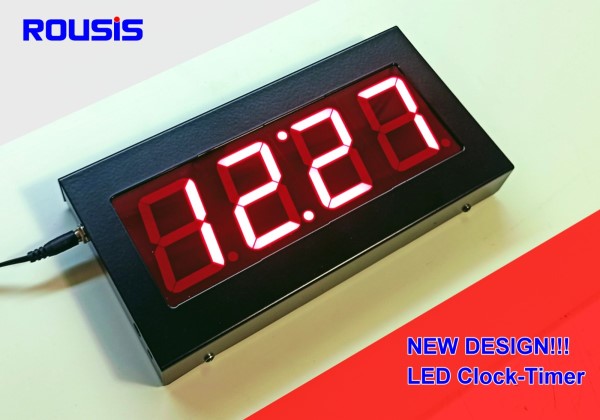 ψηφιακό Ρολόι χρονόμετρο LED τοίχου 